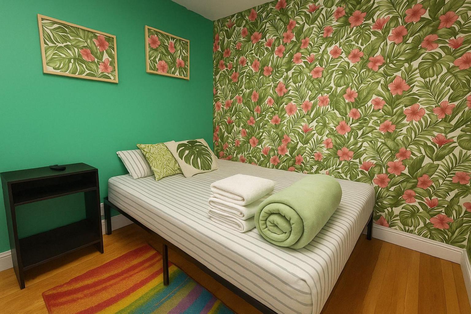 Tropical Comfort Room In Harlem Cozy Stay With Snacks & Style نيو يورك المظهر الخارجي الصورة