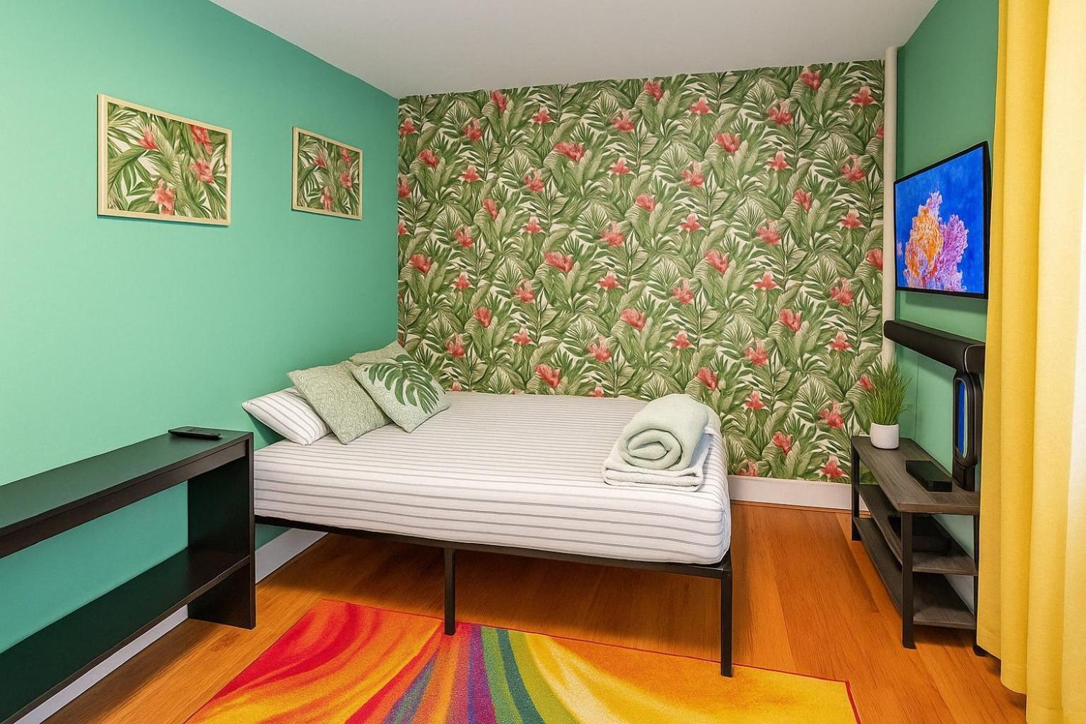 Tropical Comfort Room In Harlem Cozy Stay With Snacks & Style نيو يورك المظهر الخارجي الصورة