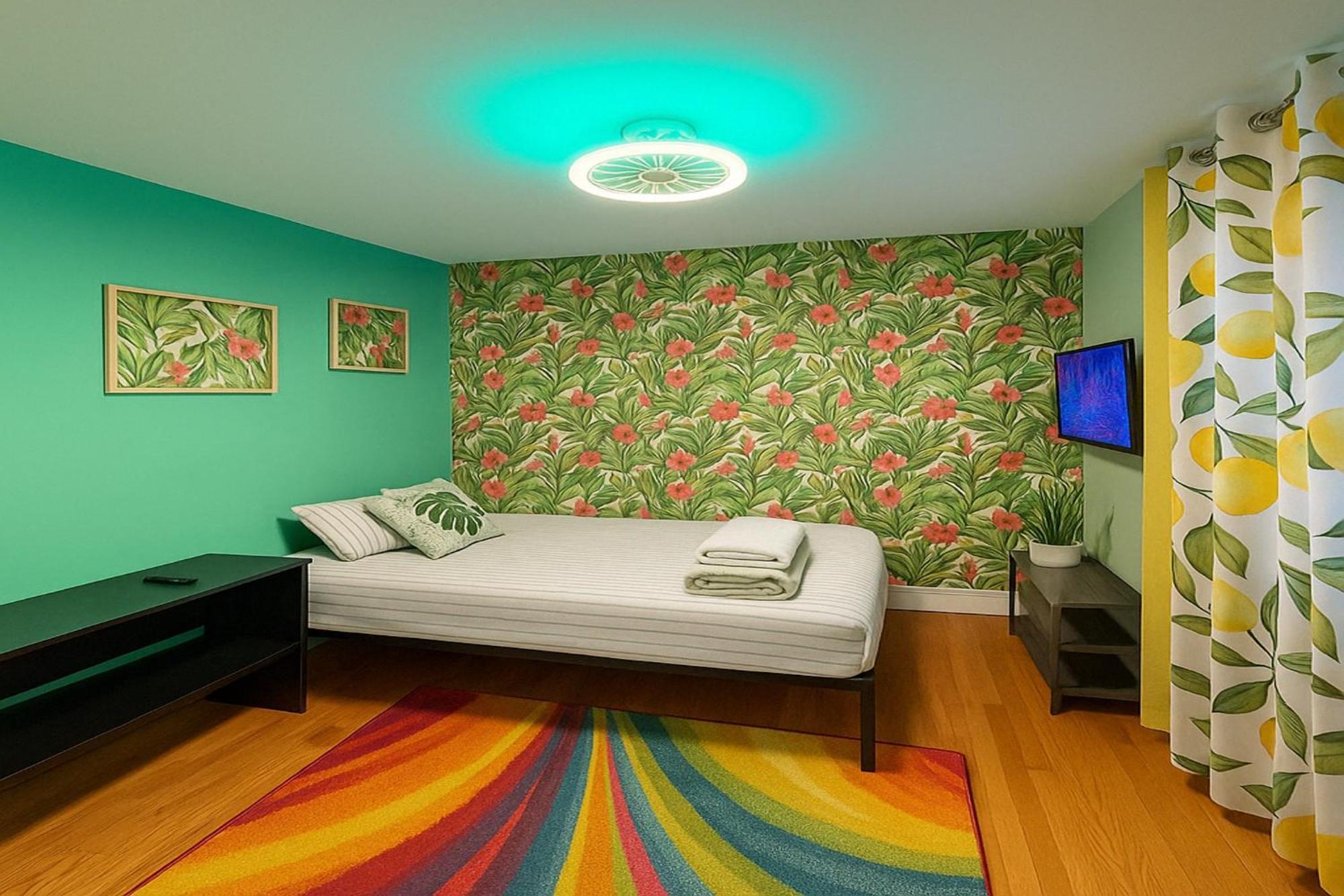 Tropical Comfort Room In Harlem Cozy Stay With Snacks & Style نيو يورك المظهر الخارجي الصورة